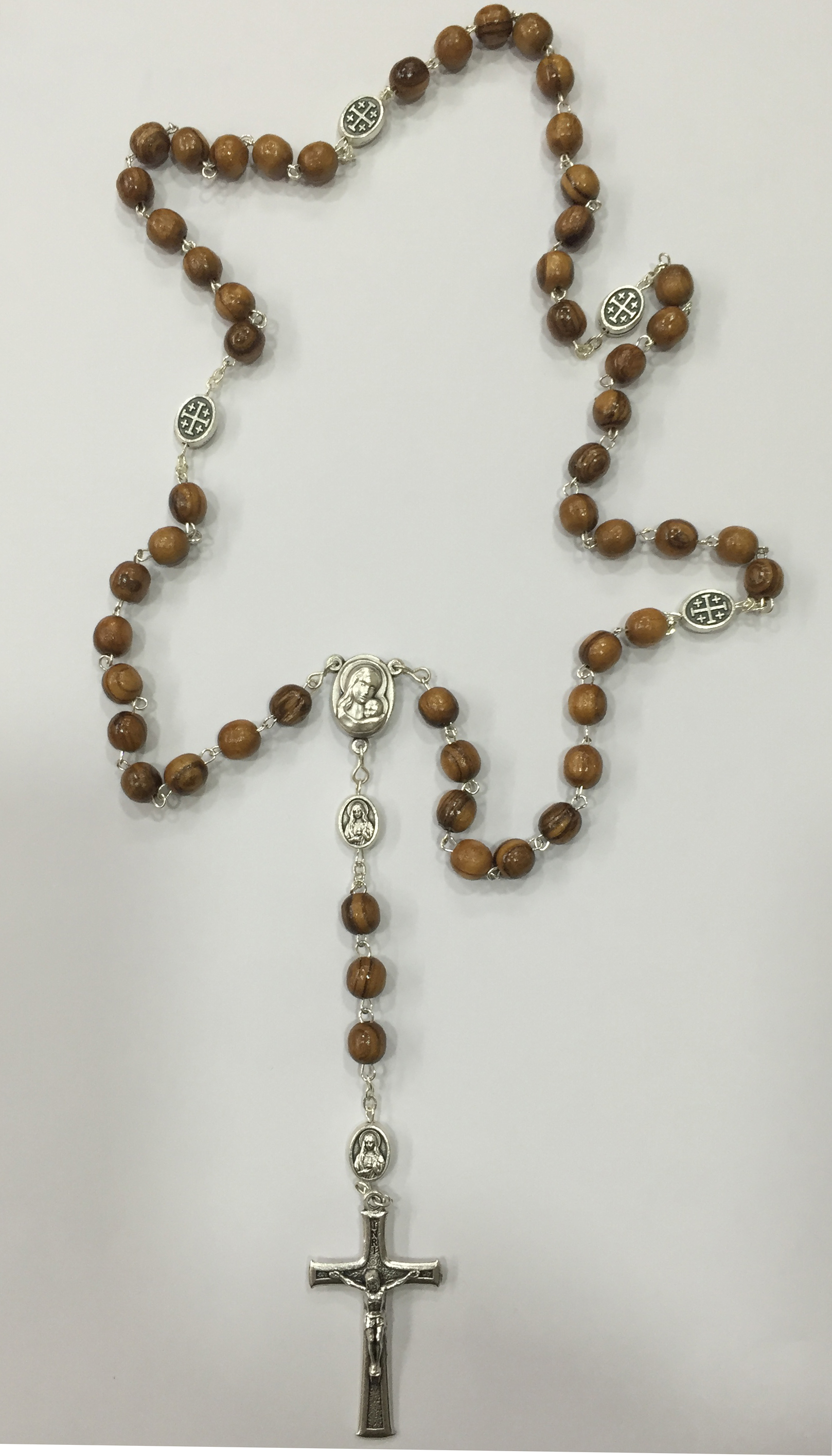 Olive Wood Rosary Beads-the Holy Land