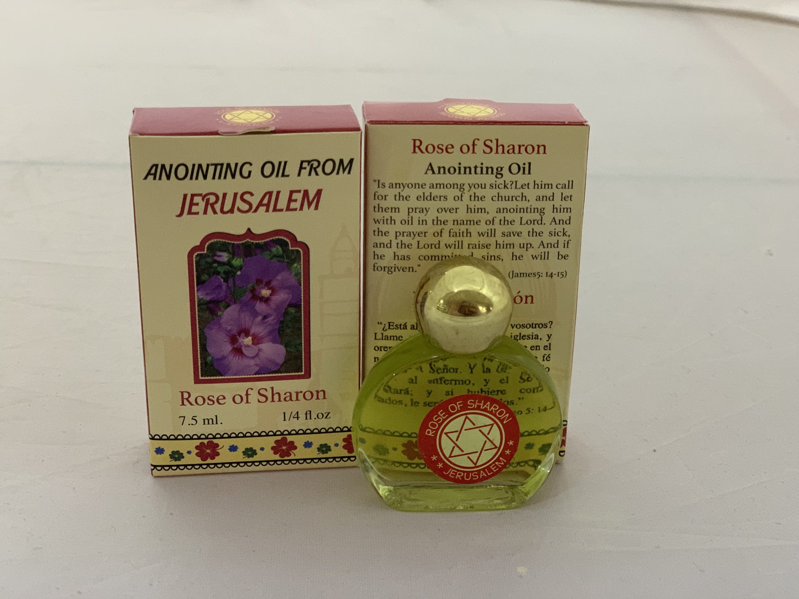 Spikenard Anointing Oil - Crown Bottle - Made in Israel 12ml