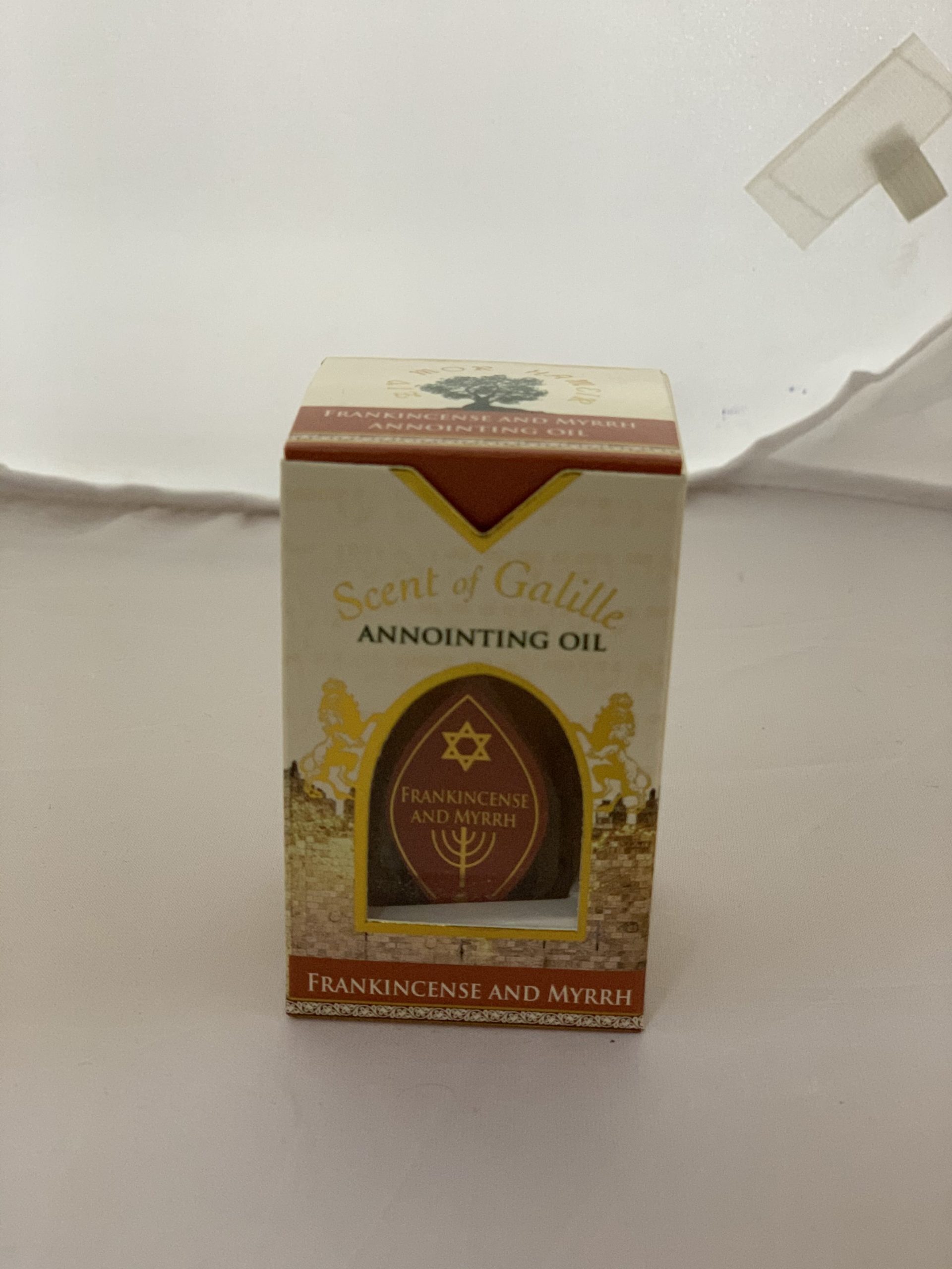Anointing Oil - Frankincense and Myrrh (3.5 oz) Altar Size